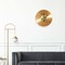 Xoom Record Wall Clock - Modern Chic Design, High-Quality Plastic, Colorful and Fun